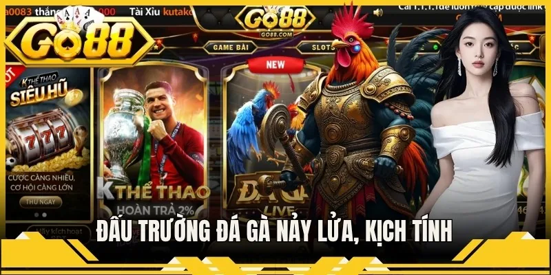 Đấu trường đá gà nảy lửa, kịch tính